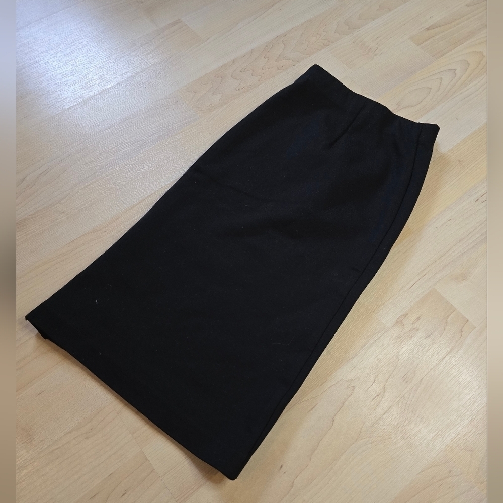 J.Jill Black Skirt Size Medium Petite